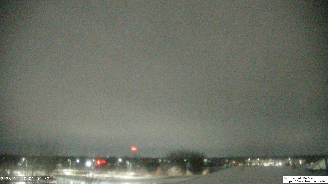 Thumbnail for current weather camera view from College of DuPage in Glen Ellyn, Illinois