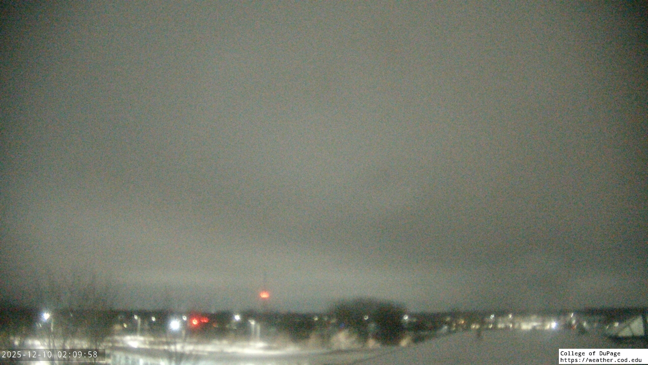 Thumbnail for current weather camera view from College of DuPage in Glen Ellyn, Illinois