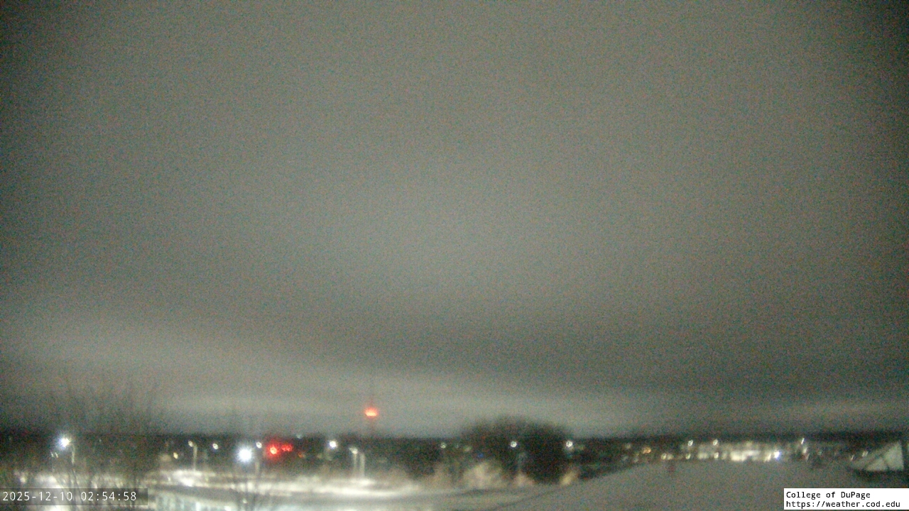 Thumbnail for current weather camera view from College of DuPage in Glen Ellyn, Illinois