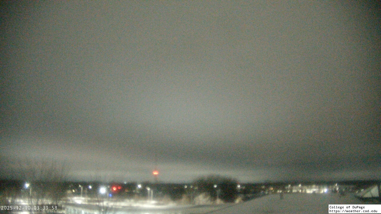 Thumbnail for current weather camera view from College of DuPage in Glen Ellyn, Illinois