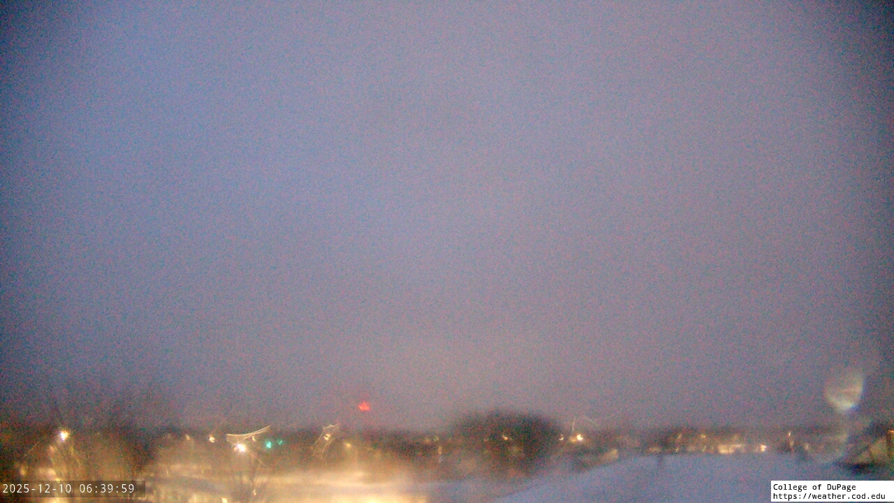 Thumbnail for current weather camera view from College of DuPage in Glen Ellyn, Illinois