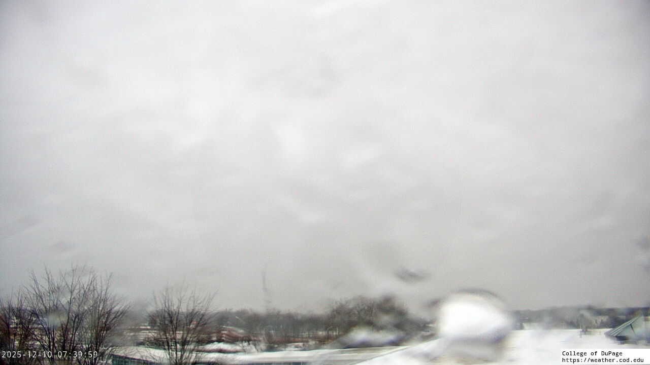 Thumbnail for current weather camera view from College of DuPage in Glen Ellyn, Illinois