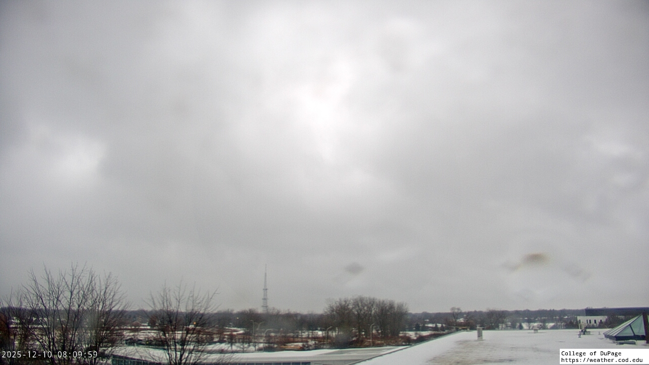 Thumbnail for current weather camera view from College of DuPage in Glen Ellyn, Illinois
