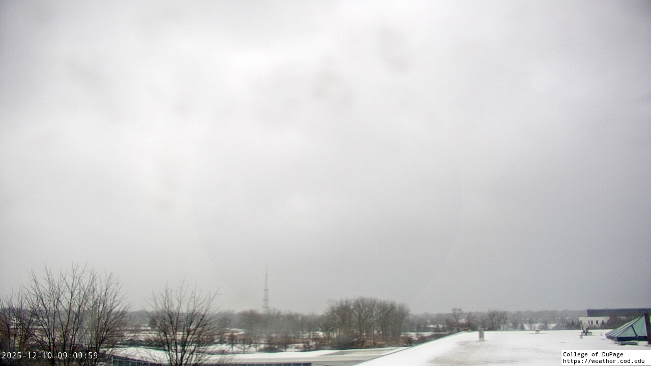Thumbnail for current weather camera view from College of DuPage in Glen Ellyn, Illinois