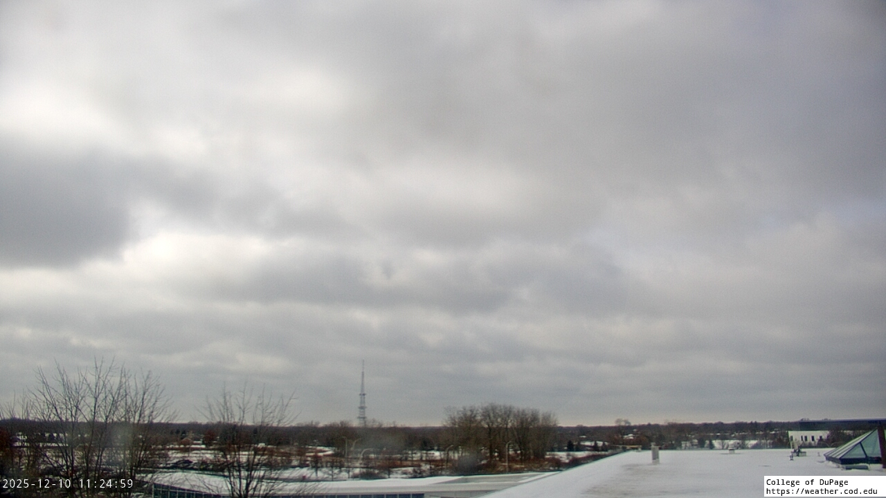 Thumbnail for current weather camera view from College of DuPage in Glen Ellyn, Illinois