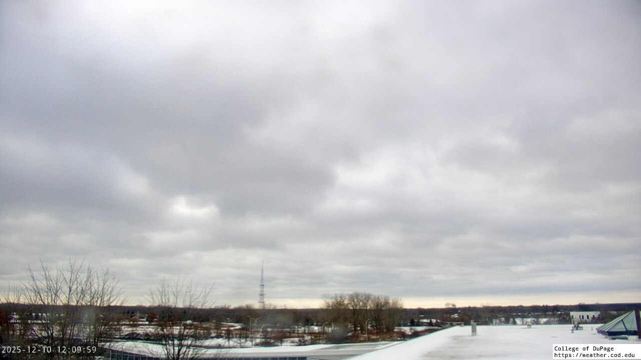 Thumbnail for current weather camera view from College of DuPage in Glen Ellyn, Illinois