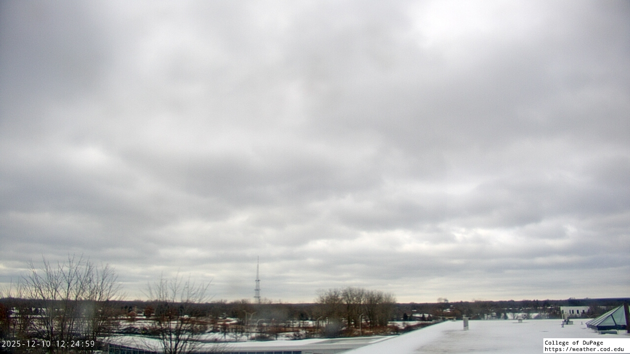Thumbnail for current weather camera view from College of DuPage in Glen Ellyn, Illinois