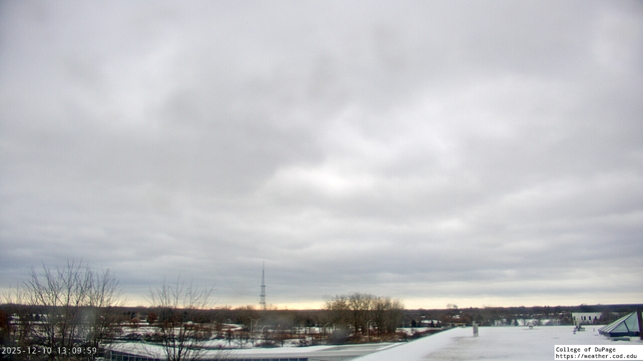Thumbnail for current weather camera view from College of DuPage in Glen Ellyn, Illinois
