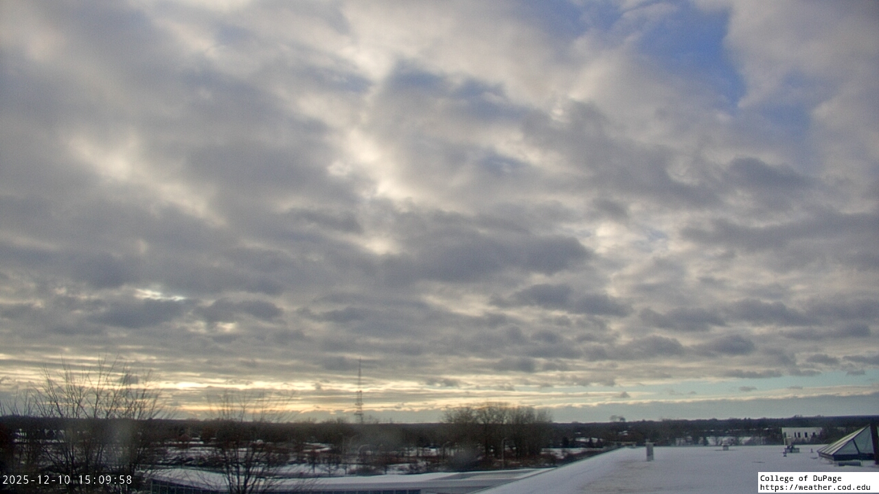 Thumbnail for current weather camera view from College of DuPage in Glen Ellyn, Illinois