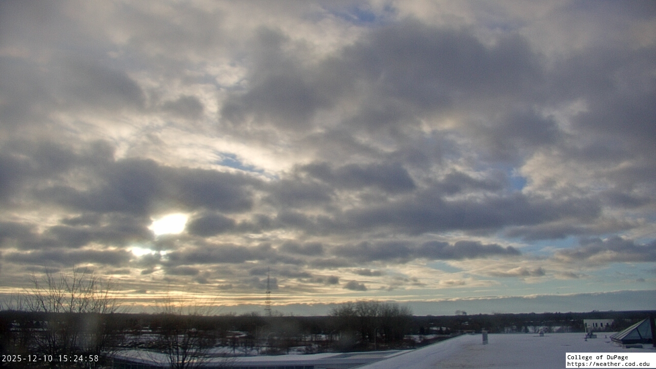 Thumbnail for current weather camera view from College of DuPage in Glen Ellyn, Illinois