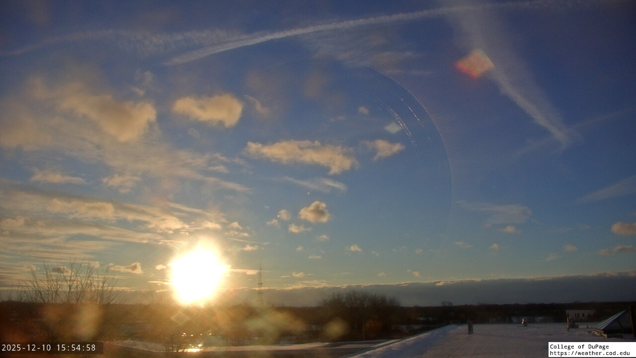 Thumbnail for current weather camera view from College of DuPage in Glen Ellyn, Illinois