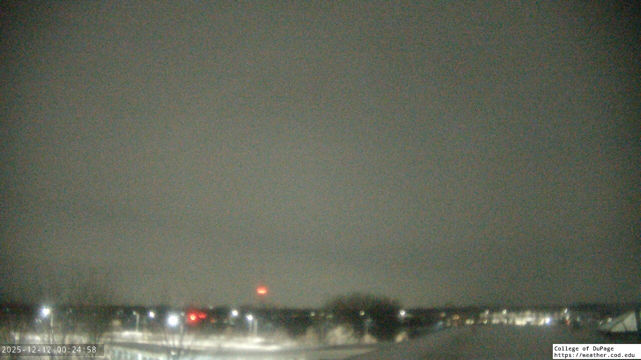 Thumbnail for current weather camera view from College of DuPage in Glen Ellyn, Illinois
