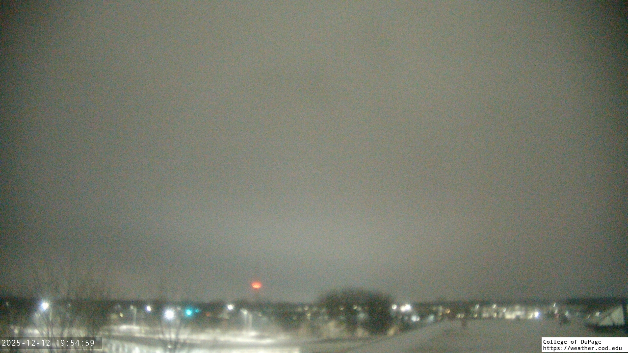 Thumbnail for current weather camera view from College of DuPage in Glen Ellyn, Illinois