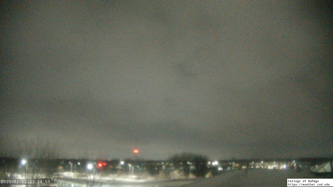 Thumbnail for current weather camera view from College of DuPage in Glen Ellyn, Illinois