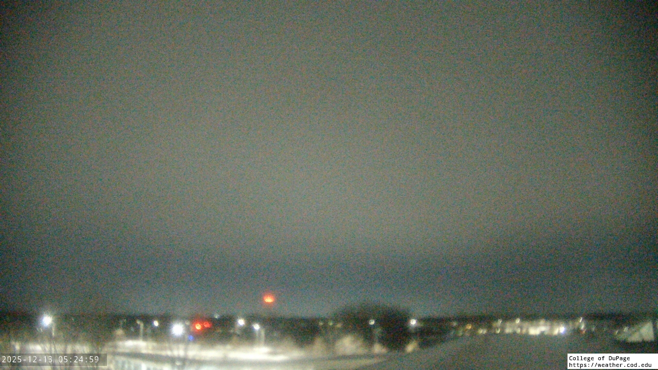 Thumbnail for current weather camera view from College of DuPage in Glen Ellyn, Illinois