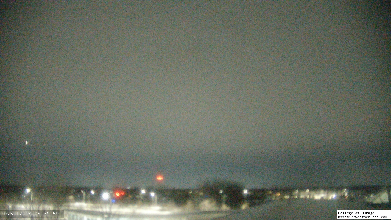 Thumbnail for current weather camera view from College of DuPage in Glen Ellyn, Illinois