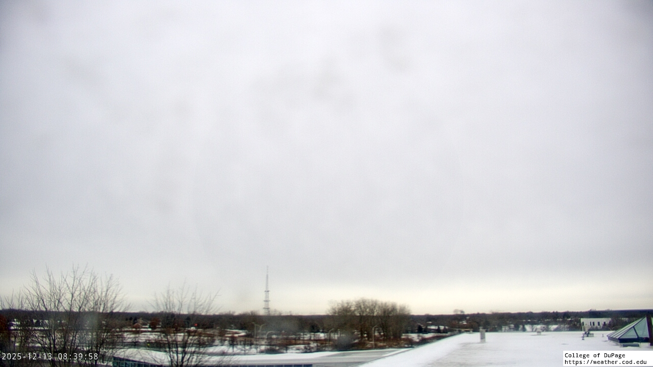 Thumbnail for current weather camera view from College of DuPage in Glen Ellyn, Illinois