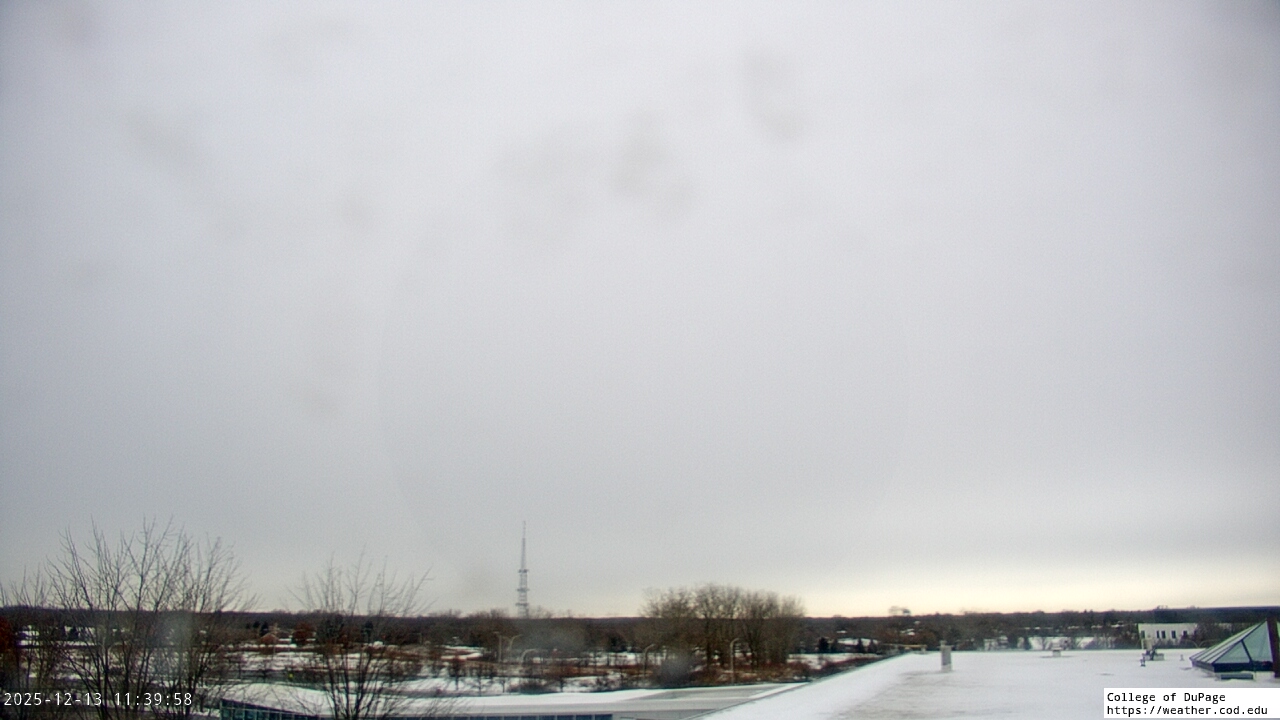 Thumbnail for current weather camera view from College of DuPage in Glen Ellyn, Illinois