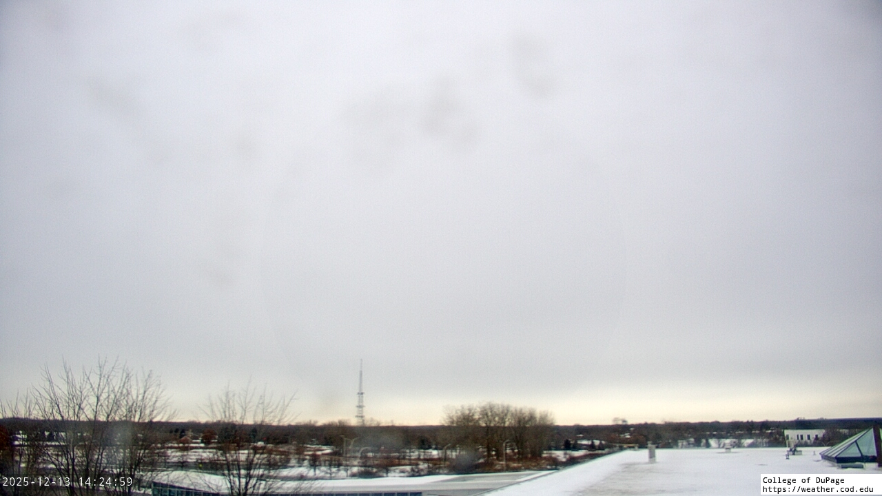 Thumbnail for current weather camera view from College of DuPage in Glen Ellyn, Illinois