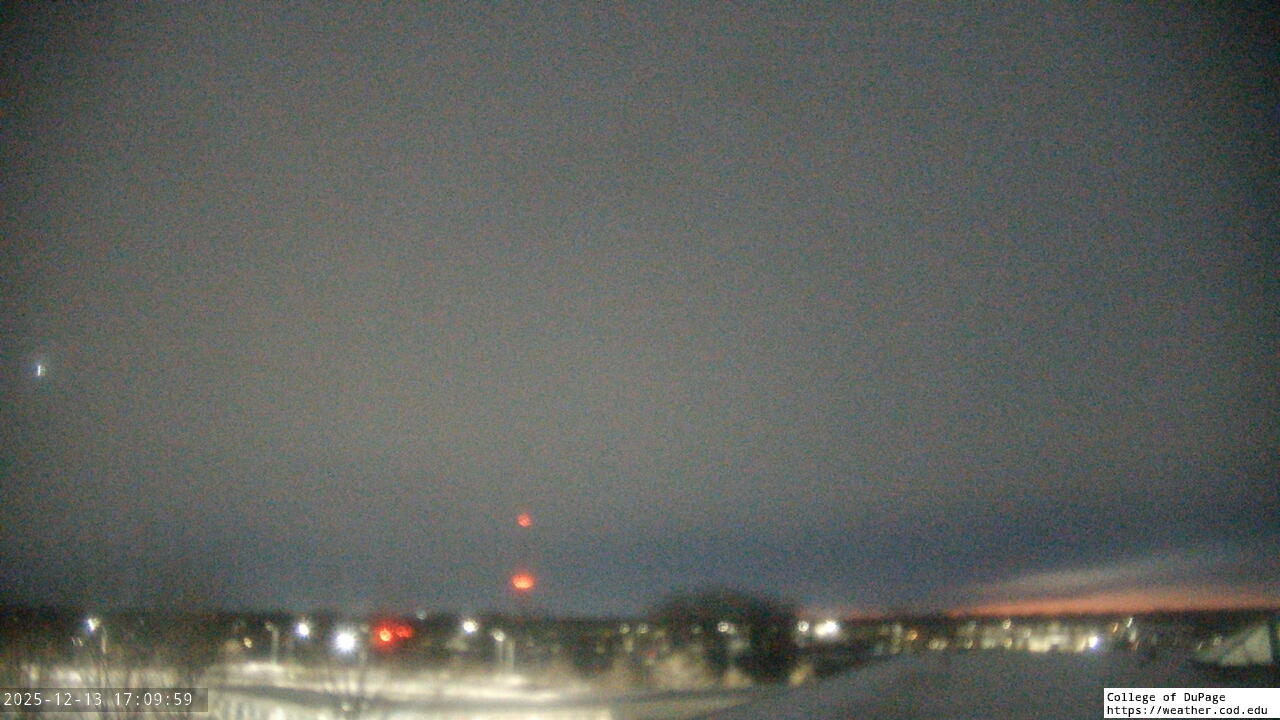 Thumbnail for current weather camera view from College of DuPage in Glen Ellyn, Illinois