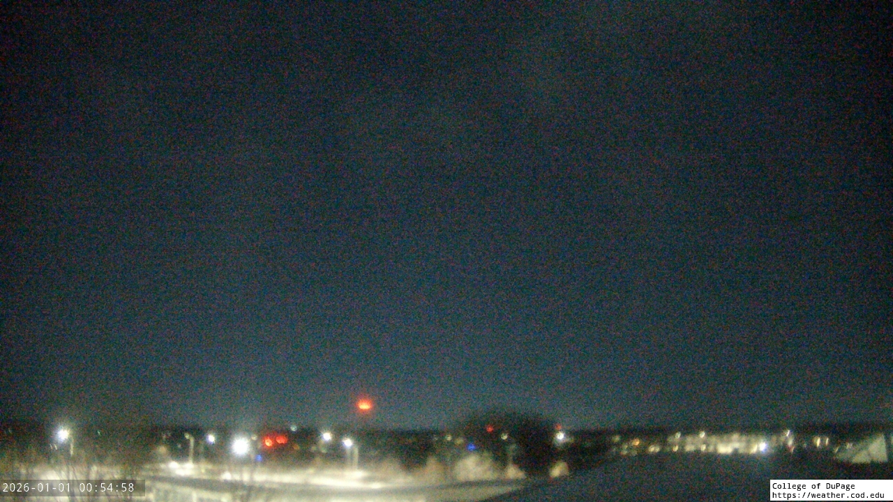 Thumbnail for current weather camera view from College of DuPage in Glen Ellyn, Illinois