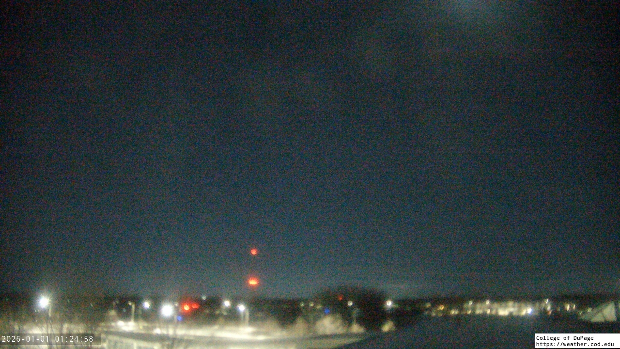 Thumbnail for current weather camera view from College of DuPage in Glen Ellyn, Illinois