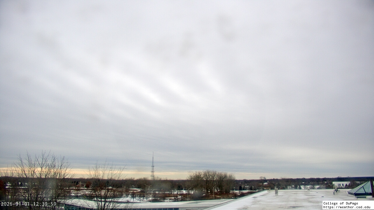 Thumbnail for current weather camera view from College of DuPage in Glen Ellyn, Illinois