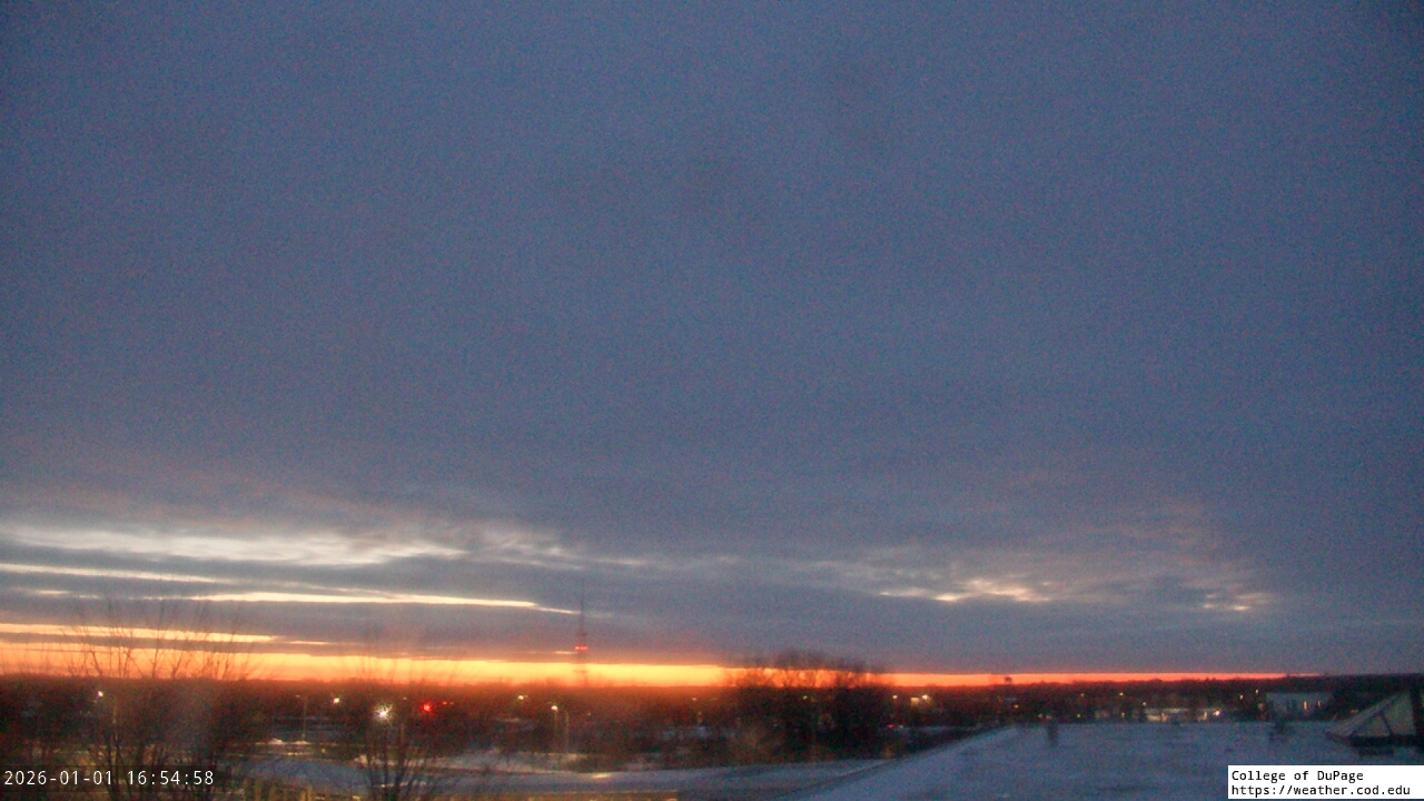 Thumbnail for current weather camera view from College of DuPage in Glen Ellyn, Illinois