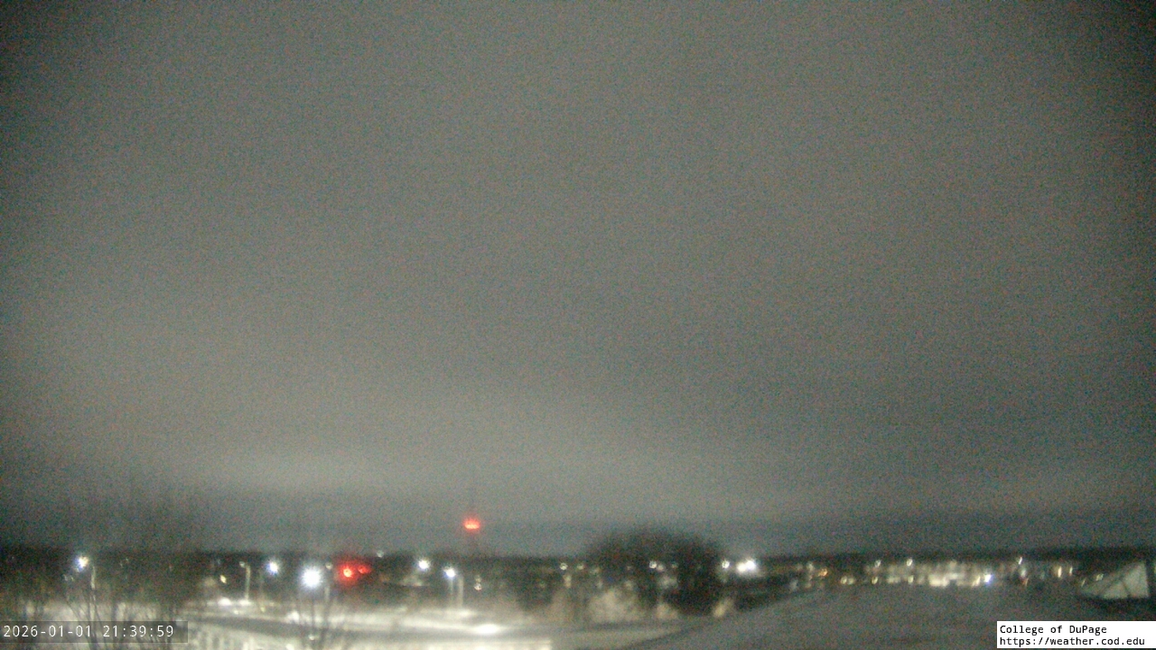 Thumbnail for current weather camera view from College of DuPage in Glen Ellyn, Illinois
