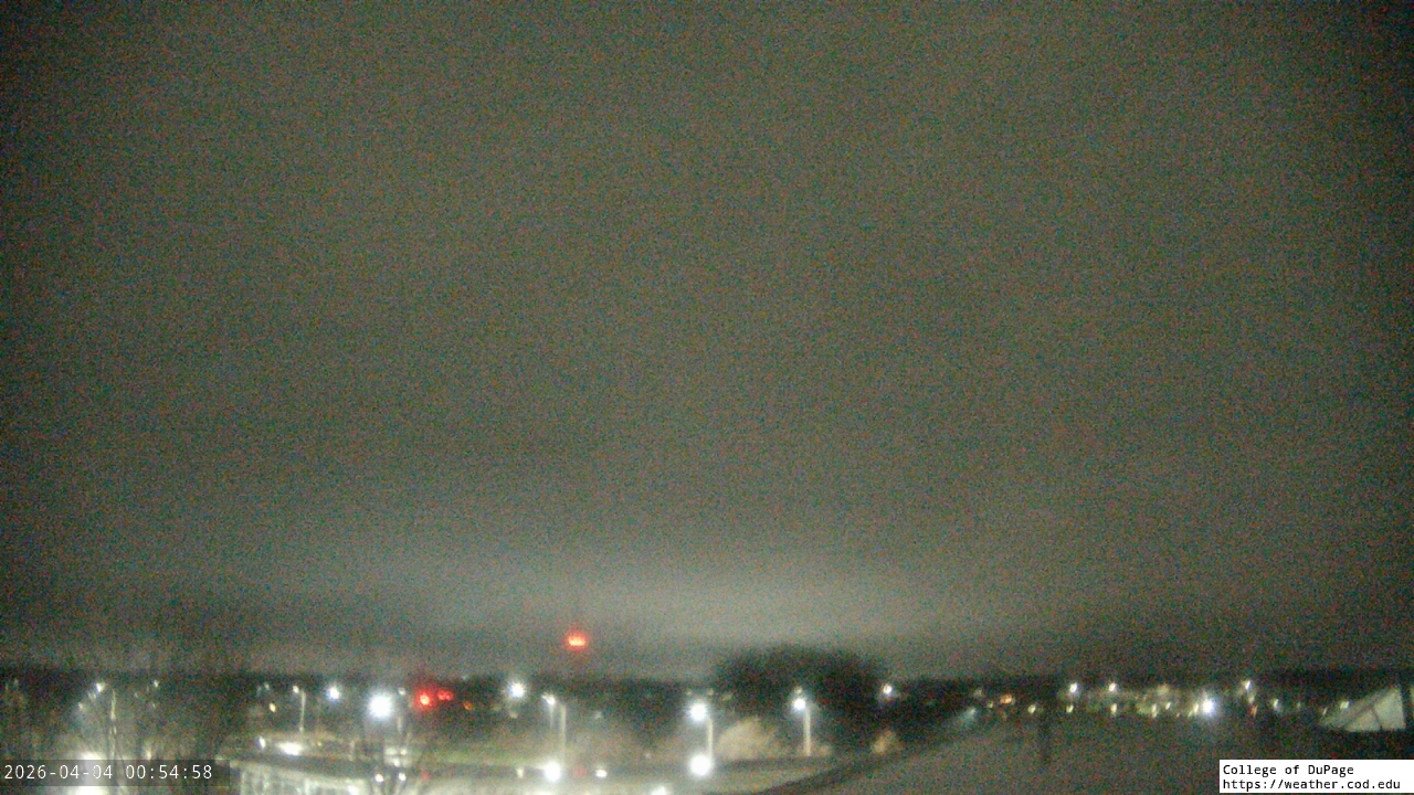 Thumbnail for current weather camera view from College of DuPage in Glen Ellyn, Illinois