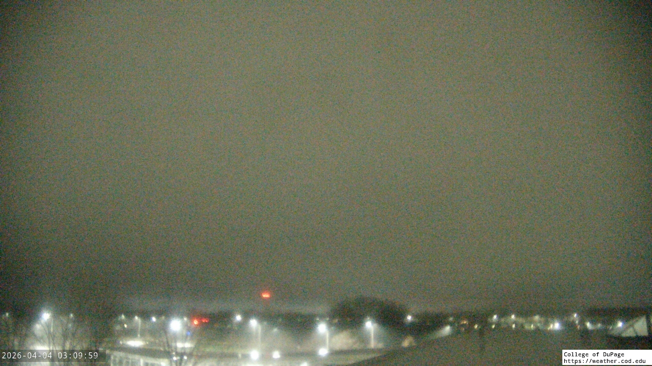 Thumbnail for current weather camera view from College of DuPage in Glen Ellyn, Illinois