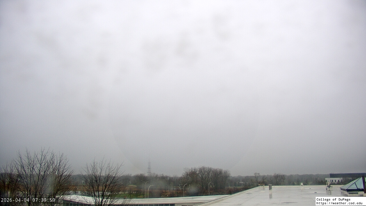 Thumbnail for current weather camera view from College of DuPage in Glen Ellyn, Illinois