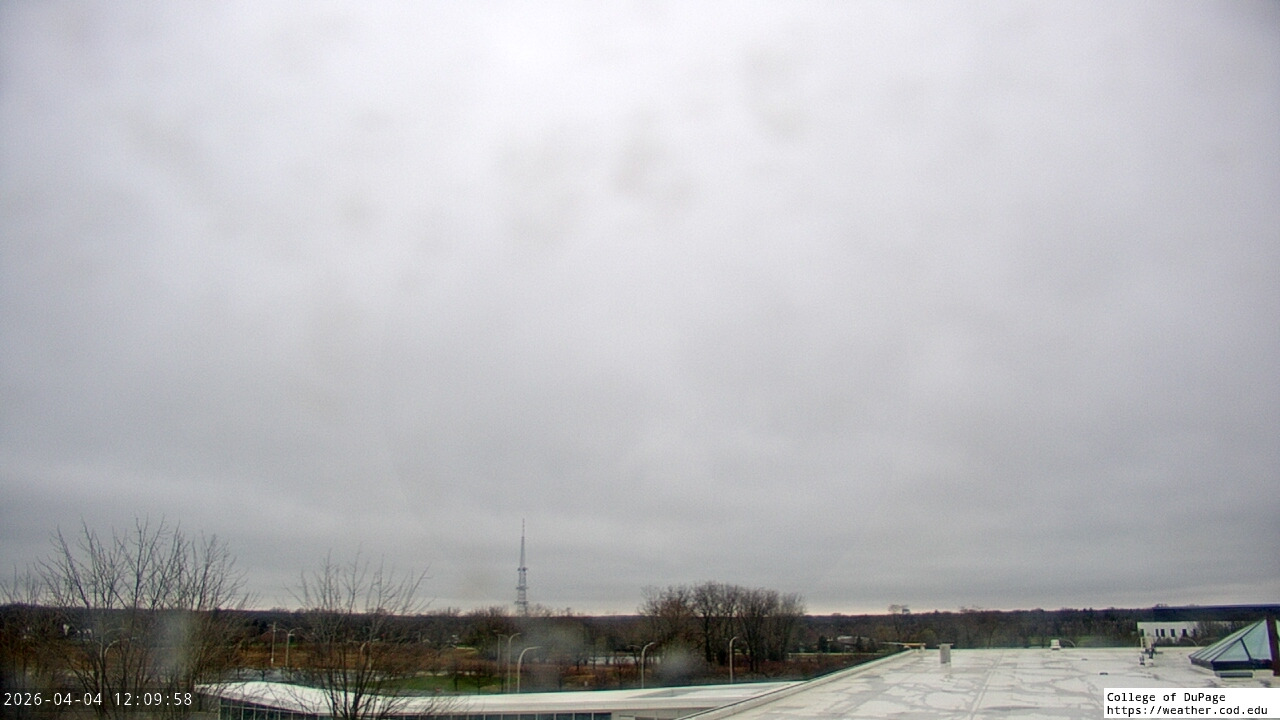 Thumbnail for current weather camera view from College of DuPage in Glen Ellyn, Illinois