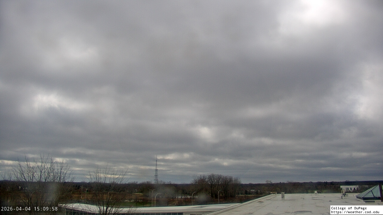 Thumbnail for current weather camera view from College of DuPage in Glen Ellyn, Illinois