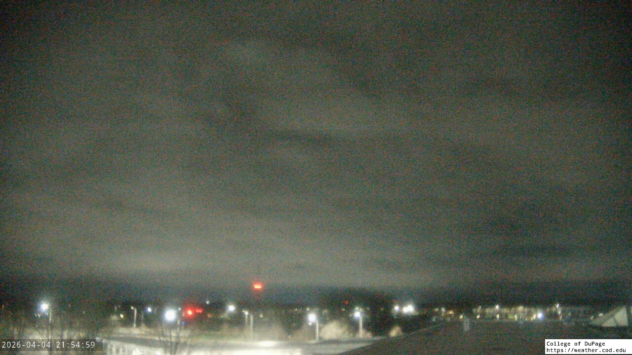 Thumbnail for current weather camera view from College of DuPage in Glen Ellyn, Illinois