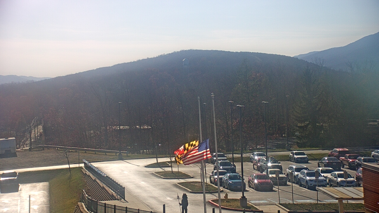 Thumbnail for current weather camera view from Allegany HS in Cumberland, Maryland