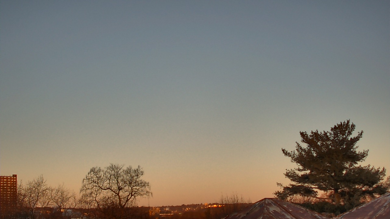 Thumbnail for current weather camera view from Benjamin Banneker Charter School in Cambridge, Massachusetts