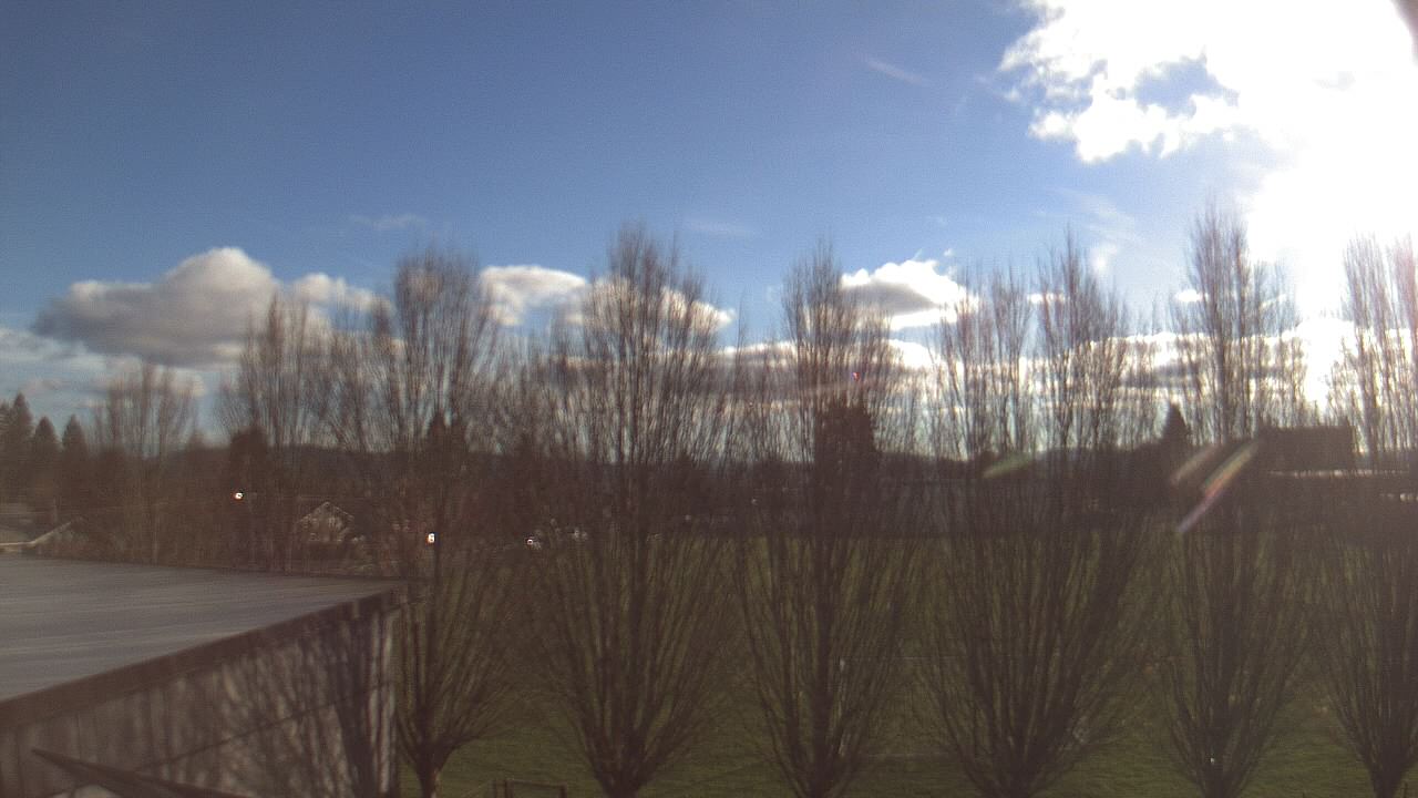 Thumbnail for current weather camera view from Hayes Freedom HS in Camas, Washington