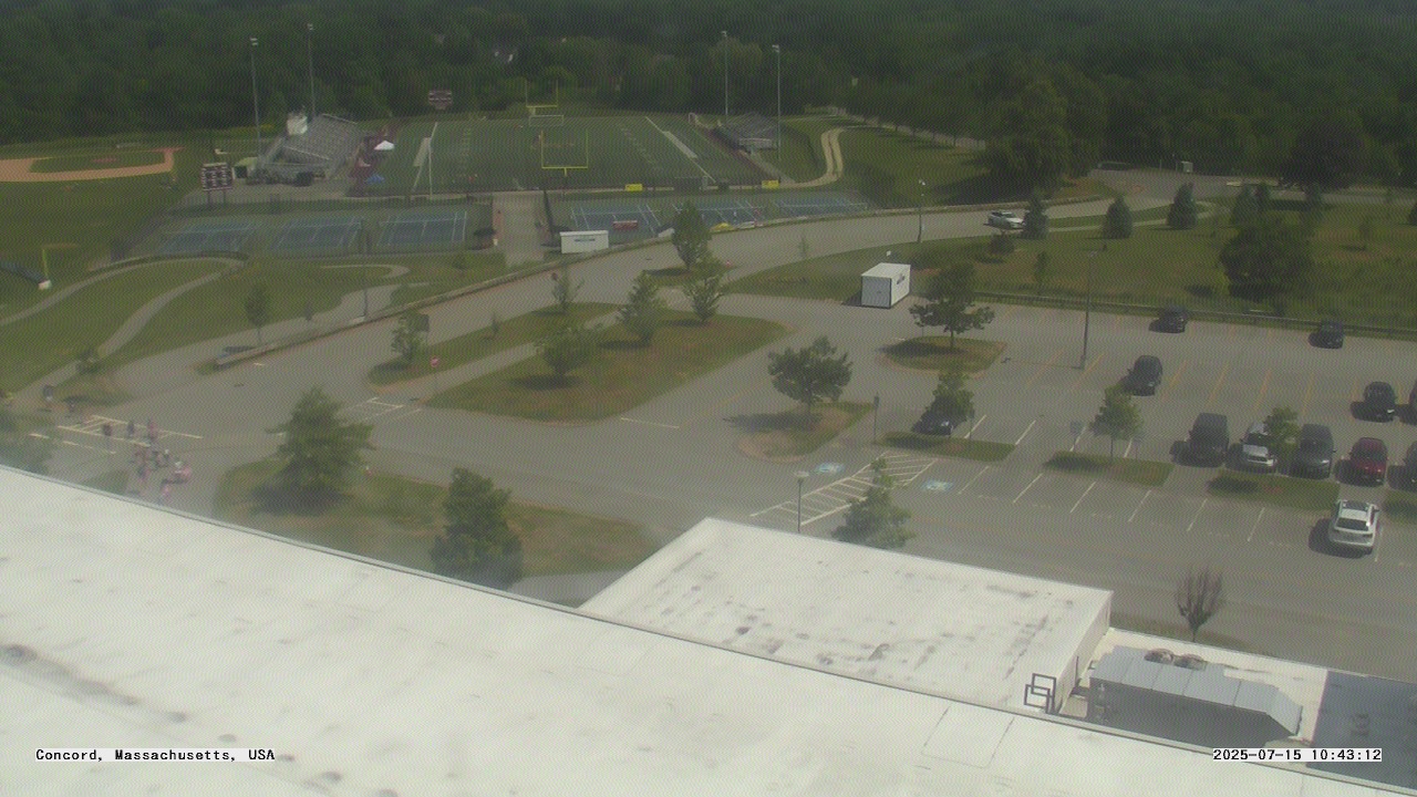 Thumbnail for current weather camera view from Concord-Carlisle HS in Concord, Massachusetts