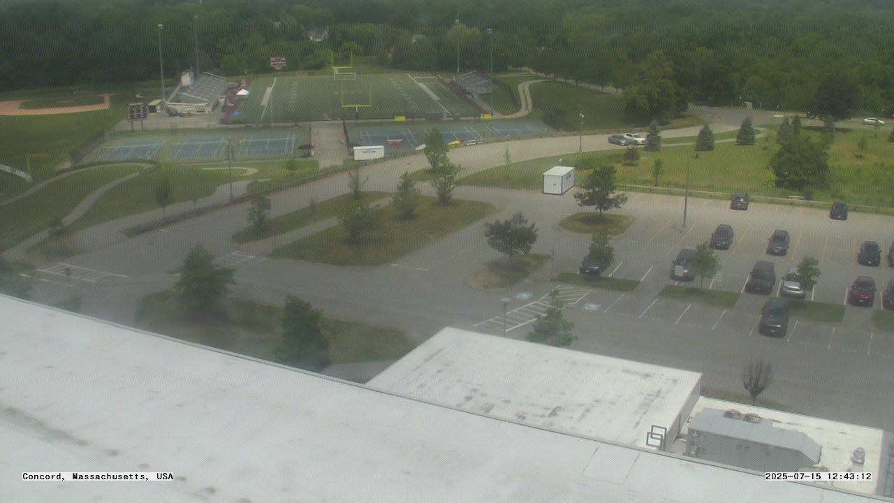 Thumbnail for current weather camera view from Concord-Carlisle HS in Concord, Massachusetts