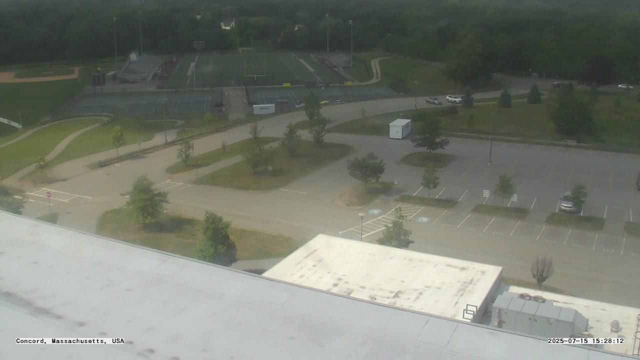 Thumbnail for current weather camera view from Concord-Carlisle HS in Concord, Massachusetts