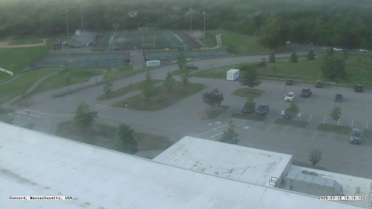 Thumbnail for current weather camera view from Concord-Carlisle HS in Concord, Massachusetts
