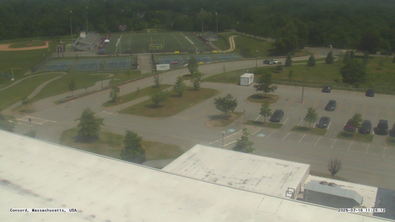 Thumbnail for current weather camera view from Concord-Carlisle HS in Concord, Massachusetts