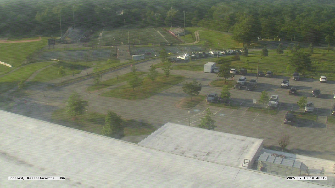 Thumbnail for current weather camera view from Concord-Carlisle HS in Concord, Massachusetts