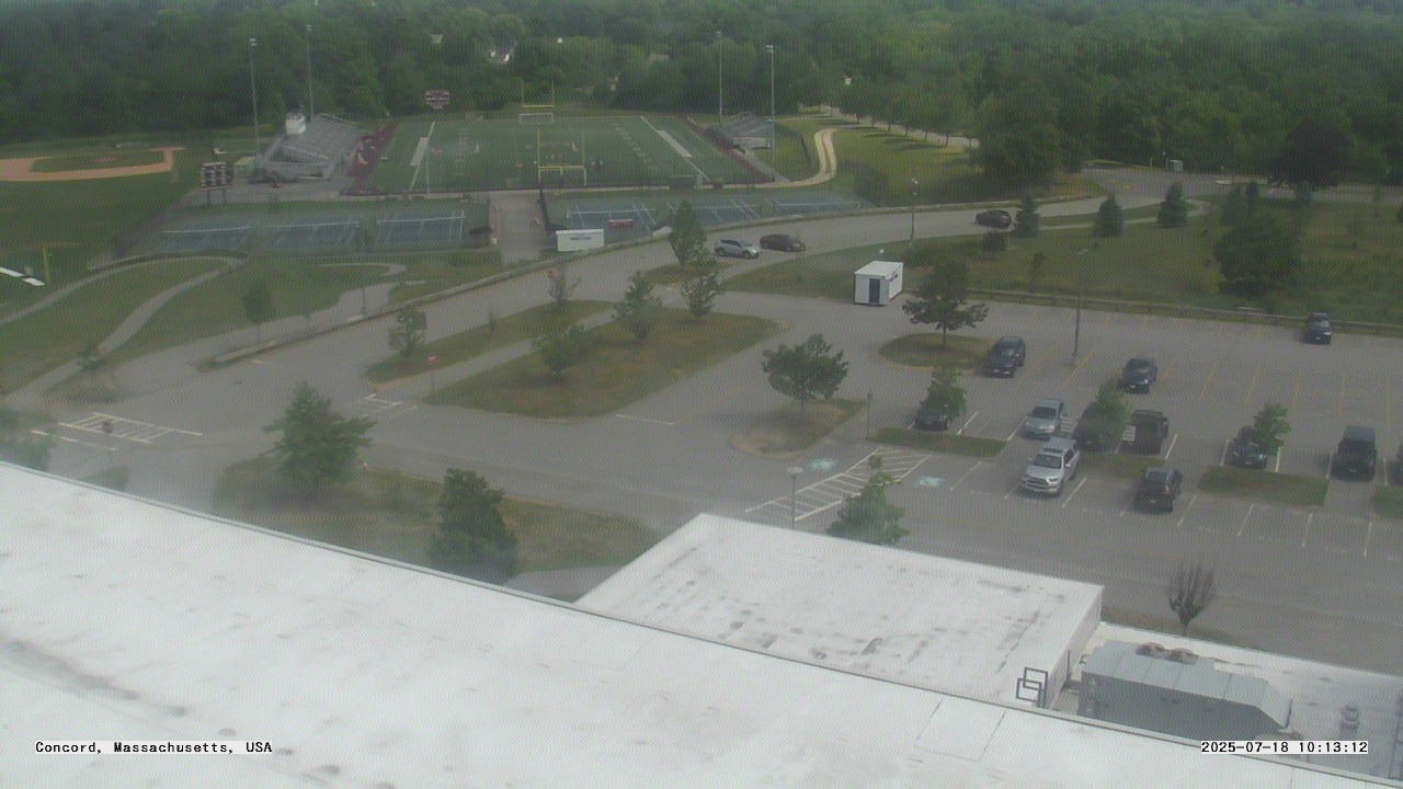 Thumbnail for current weather camera view from Concord-Carlisle HS in Concord, Massachusetts