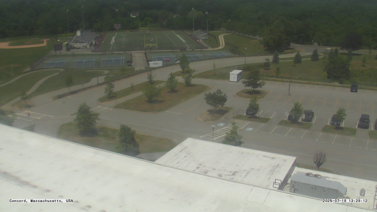 Thumbnail for current weather camera view from Concord-Carlisle HS in Concord, Massachusetts
