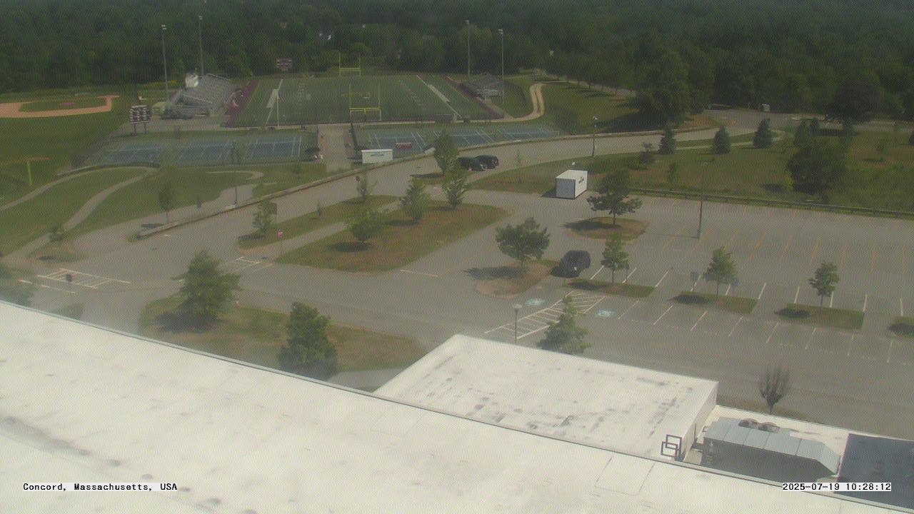 Thumbnail for current weather camera view from Concord-Carlisle HS in Concord, Massachusetts