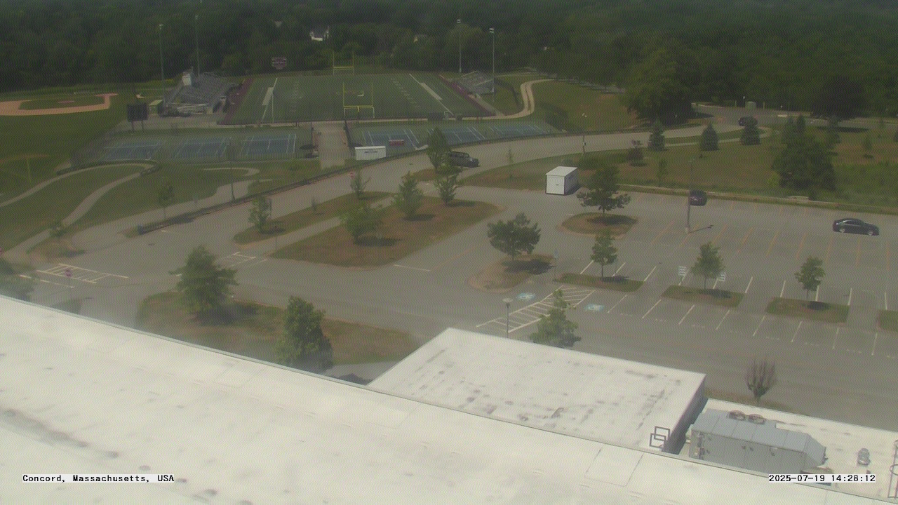 Thumbnail for current weather camera view from Concord-Carlisle HS in Concord, Massachusetts