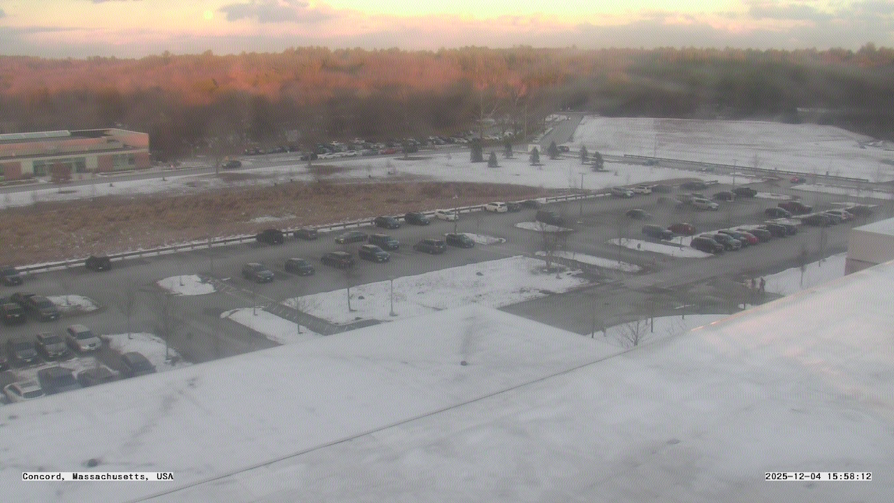 Thumbnail for current weather camera view from Concord-Carlisle HS in Concord, Massachusetts