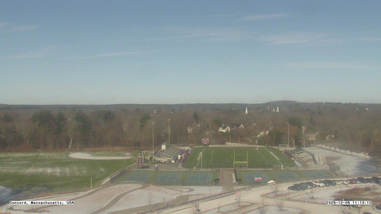 Thumbnail for current weather camera view from Concord-Carlisle HS in Concord, Massachusetts